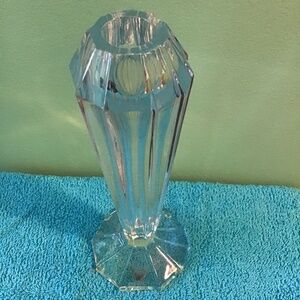 Vintage Orrefors Sigma Bud Vase 5100/03 Crystal Martti Rytkonen Made Germany